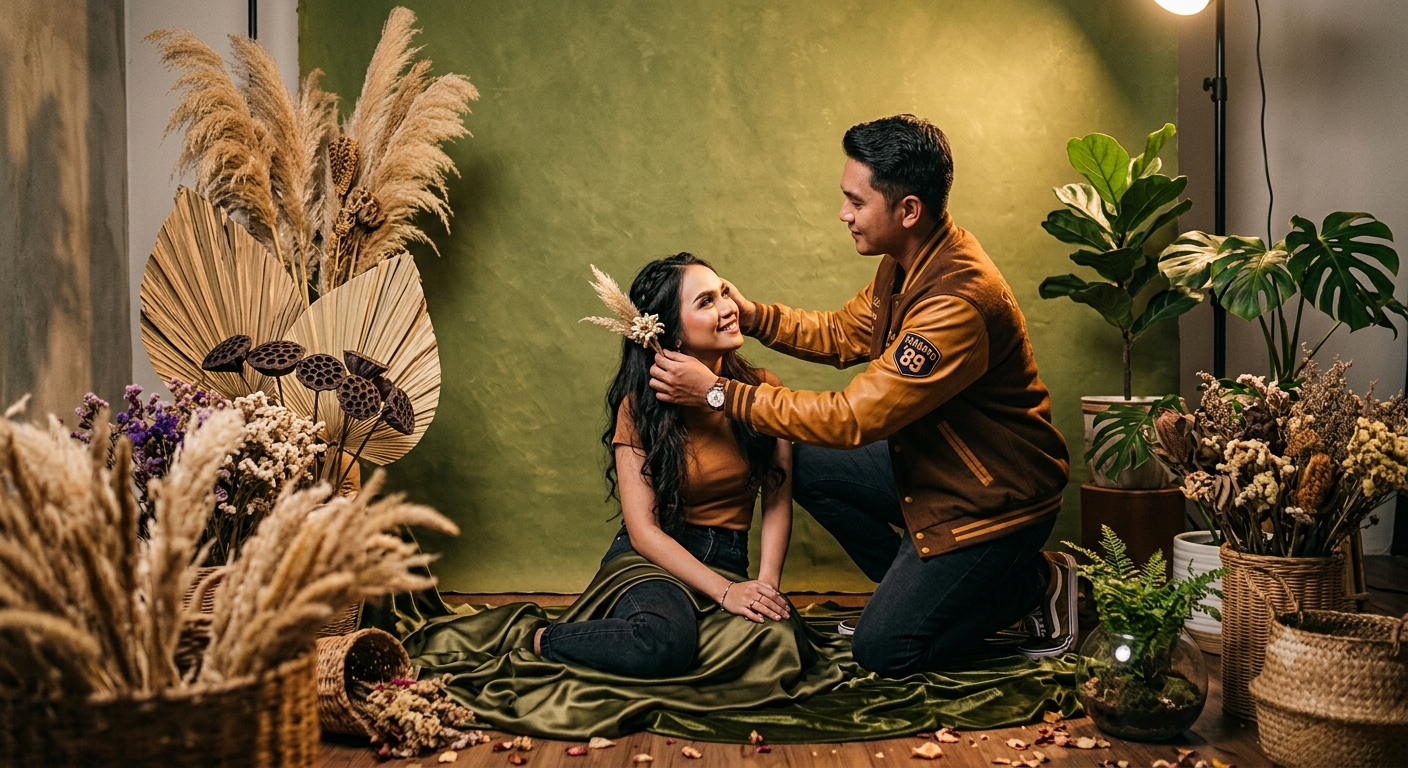Foto pernikahan Nadia & Bagas