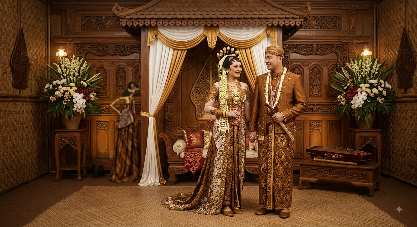 Foto pernikahan Dewi & Farhan